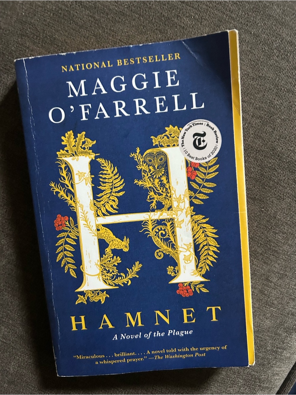 Hamnet by Maggie O’Farrell PB Book